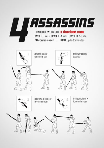 4 Assassins Workout